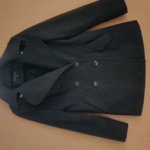 Dana Buchman wool blend coat